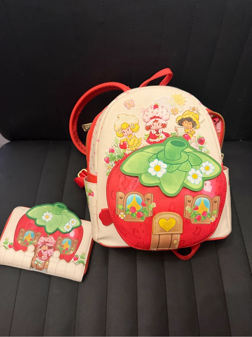 Strawberry Shortcake Mini Backpack with Wallet
